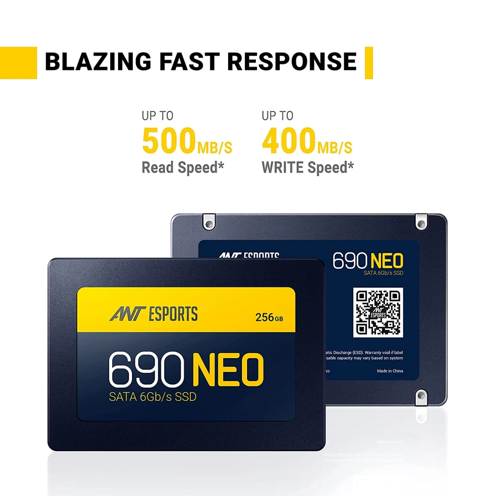 Ant Esports Internal SSD 256GB SATA (690 Neo) view 5